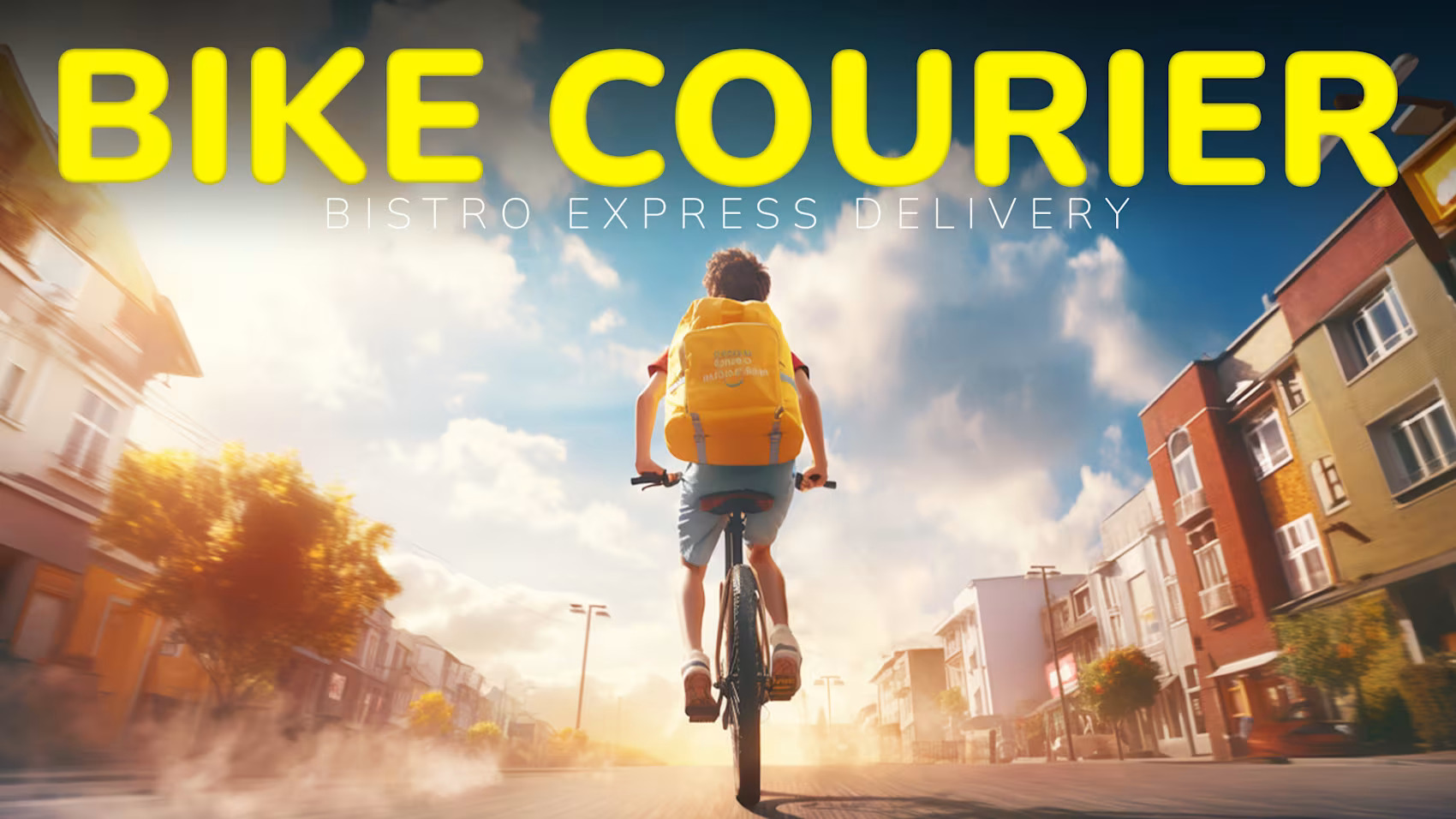 Bike Courier Bistro Express Delivery Switch Nsp