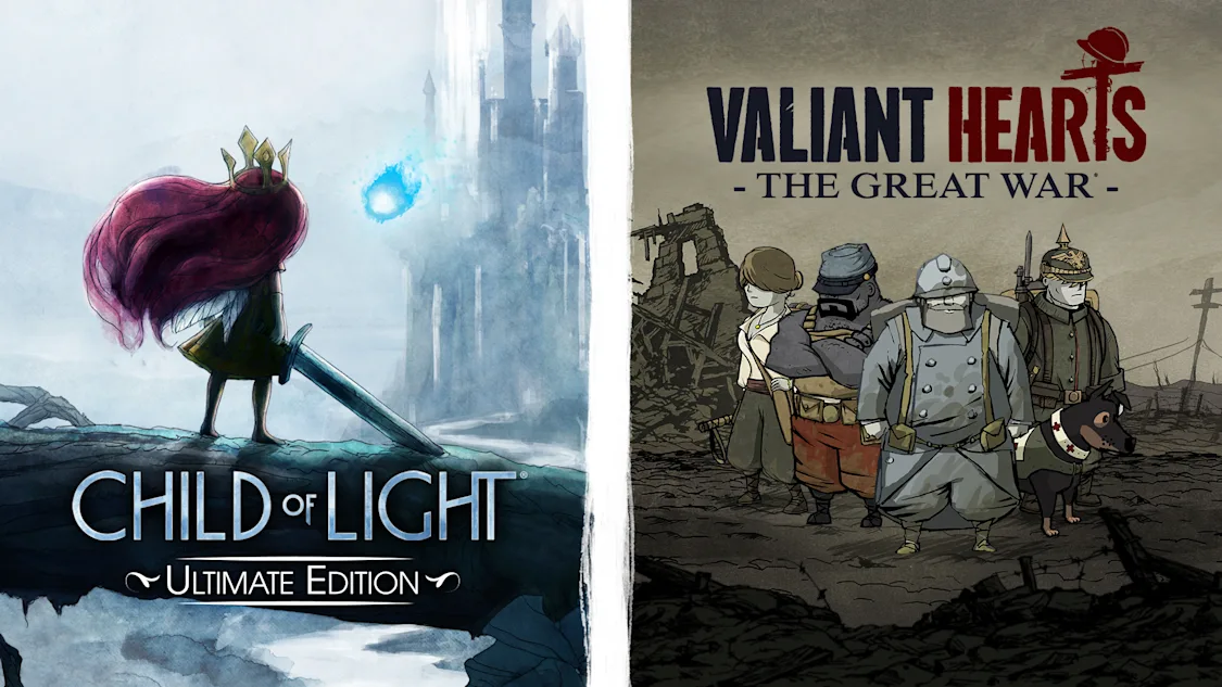 Child Of Light Ultimate Edition Valiant Hearts The Great War