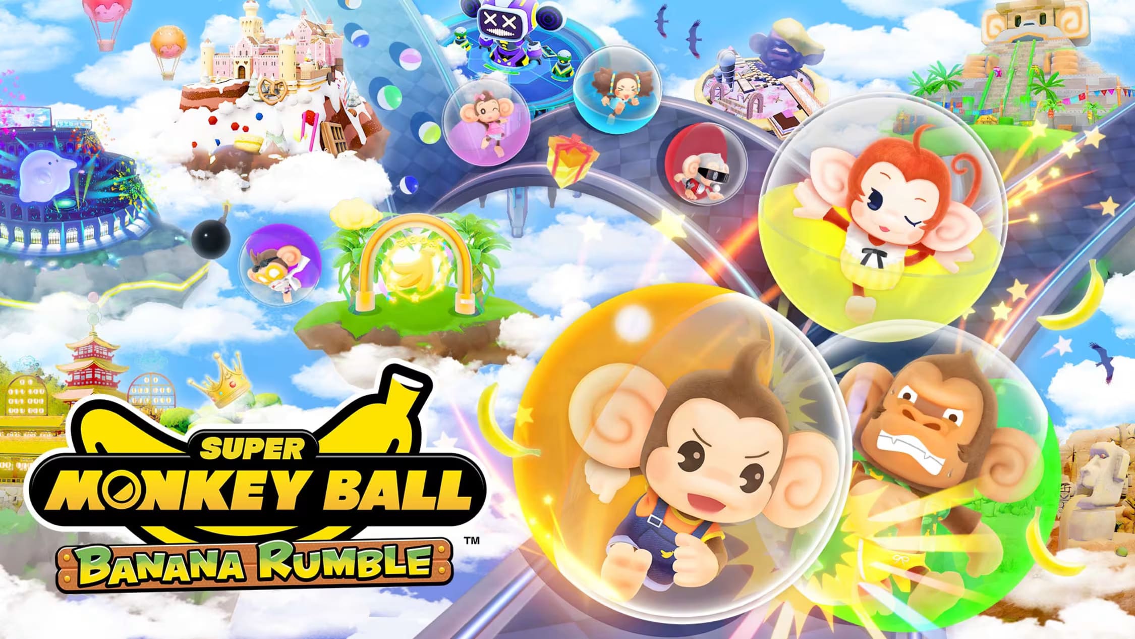 Super Monkey Ball Banana Rumble Switch NSP XCI
