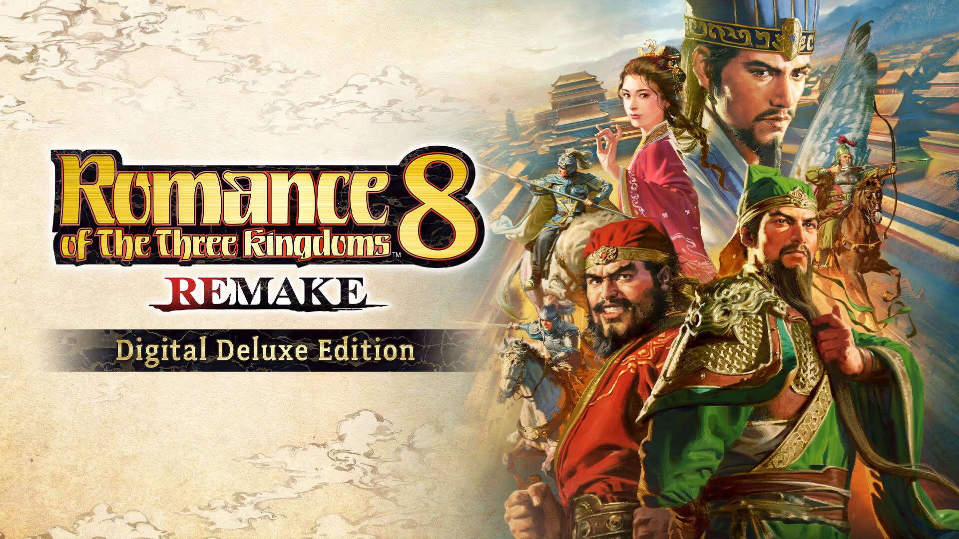 ROMANCE OF THE THREE KINGDOMS 8 REMAKE Digital Deluxe Edition Switch NSP